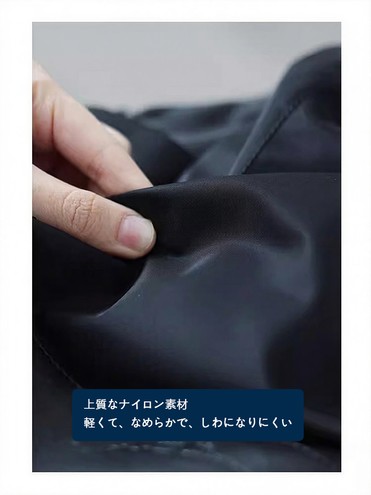 ナイロン×本革 リュック QD691 イメージ22