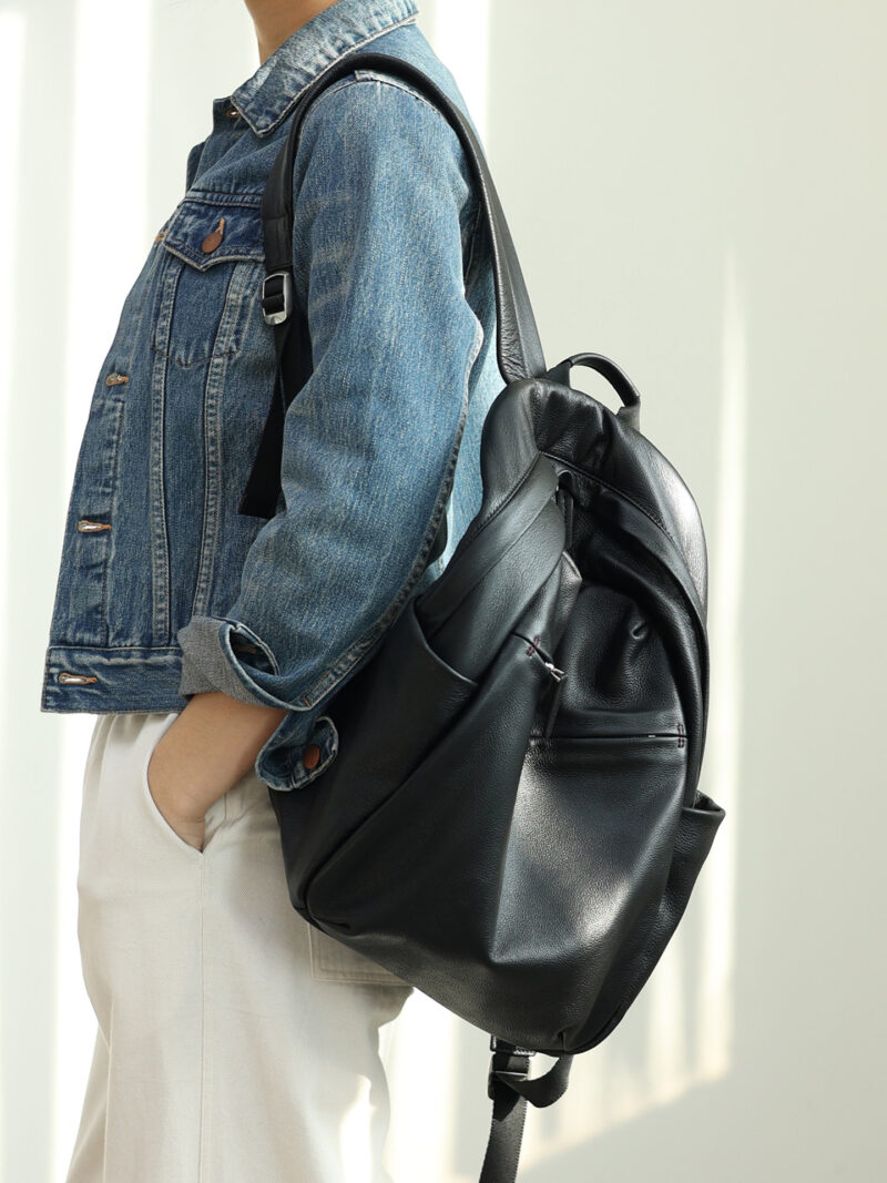 本革 リュック｜A4対応・2WAY｜QD801 - 画像 (2)