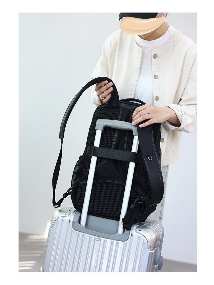 ナイロン×本革 リュック QD733 イメージ15