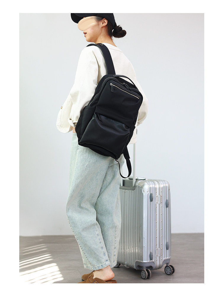 ナイロン×本革 リュック QD733 イメージ17
