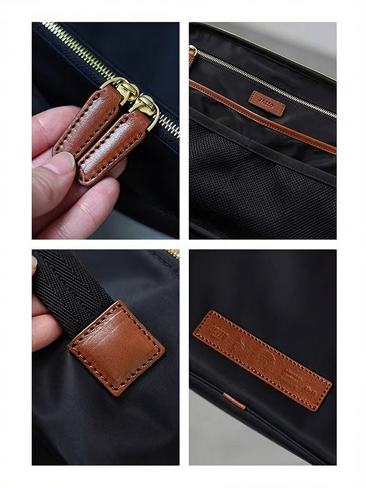 ナイロン×本革 トラベルポーチ QD536 イメージ12
