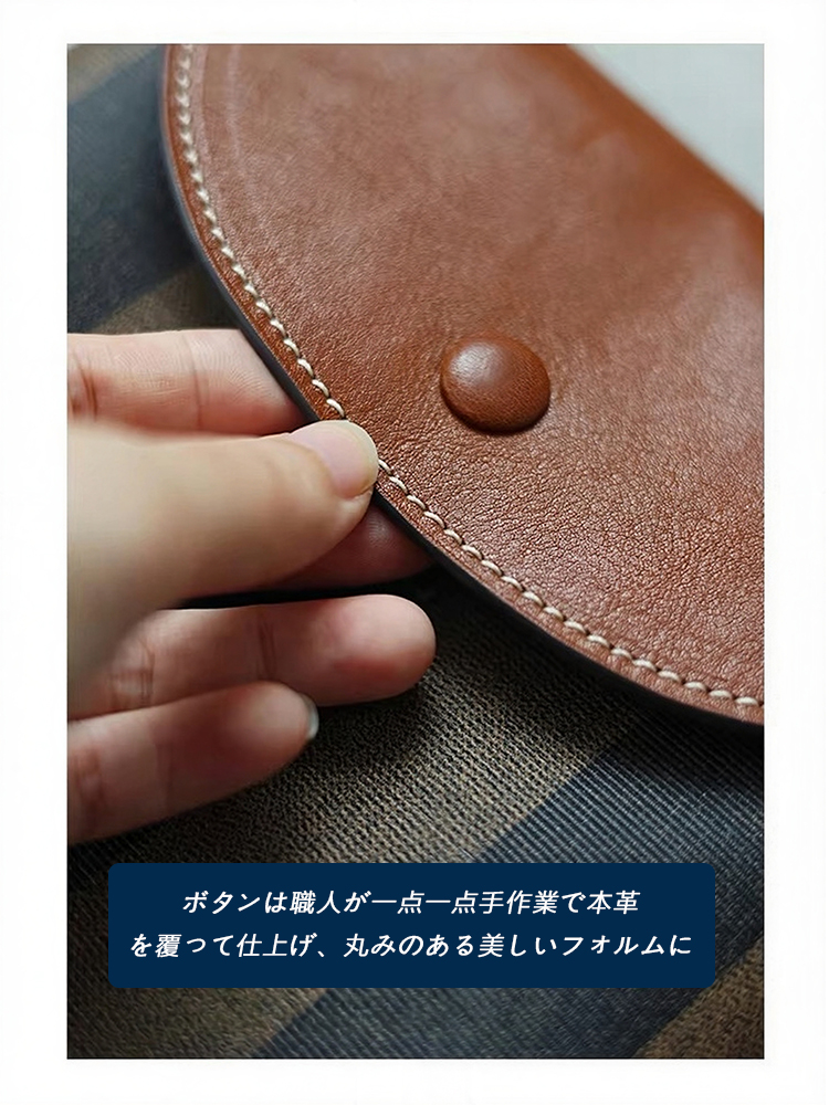 PVC×本革 ミニショルダーバッグ QD664 イメージ13