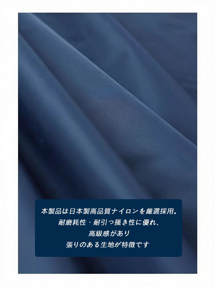ナイロン×本革 ショルダーバッグ QD739 イメージ17