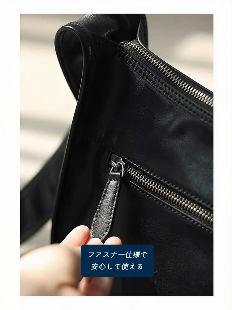 本革 ショルダーバッグ QD715 イメージ12