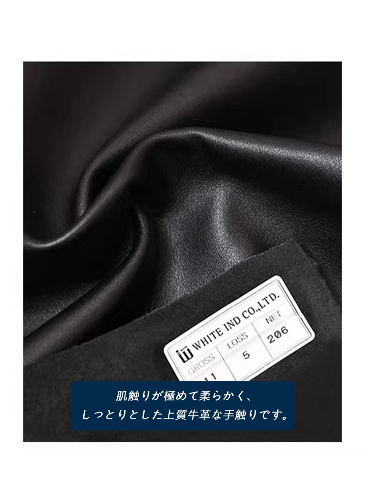本革 シリンダーバッグ QD601 イメージ16
