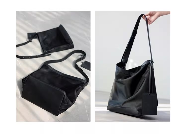 ナイロン×本革 ショルダーバッグ QD717 イメージ19