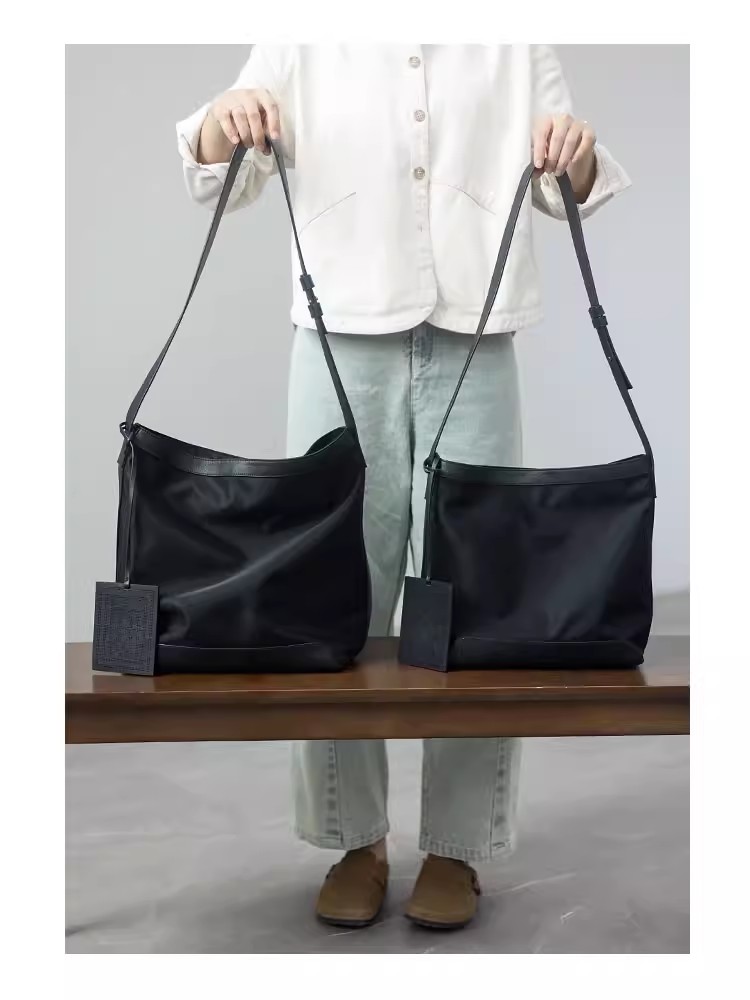 ナイロン×本革 ショルダーバッグ QD717 イメージ20