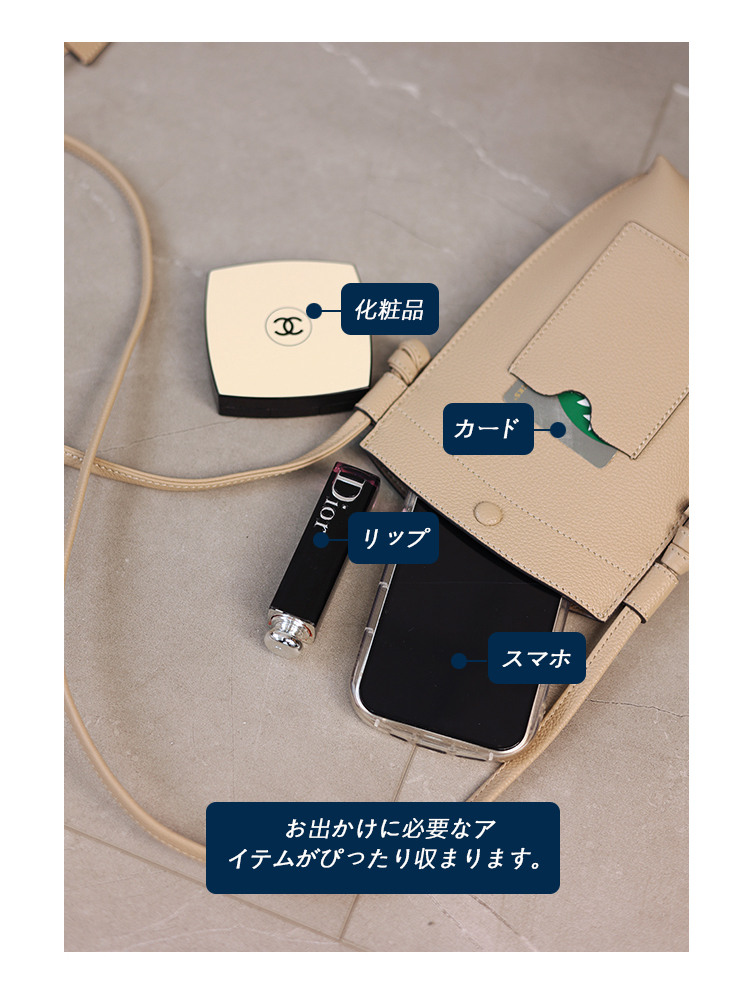 本革 ミニショルダーバッグ QD508 イメージ16