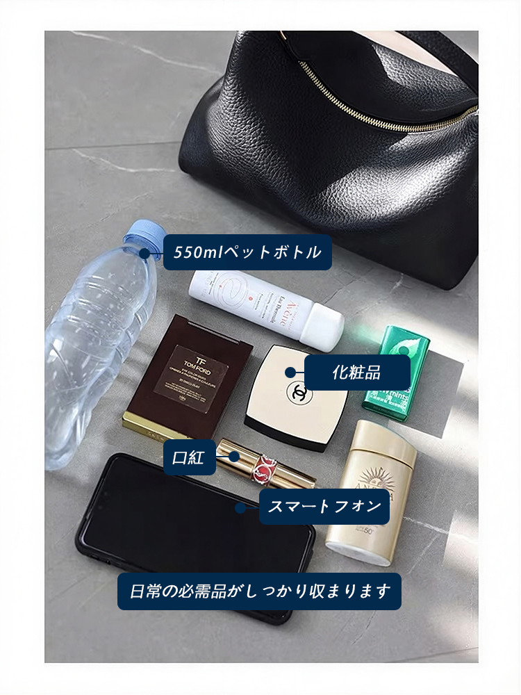 本革 ハンドバッグ QD587 イメージ14