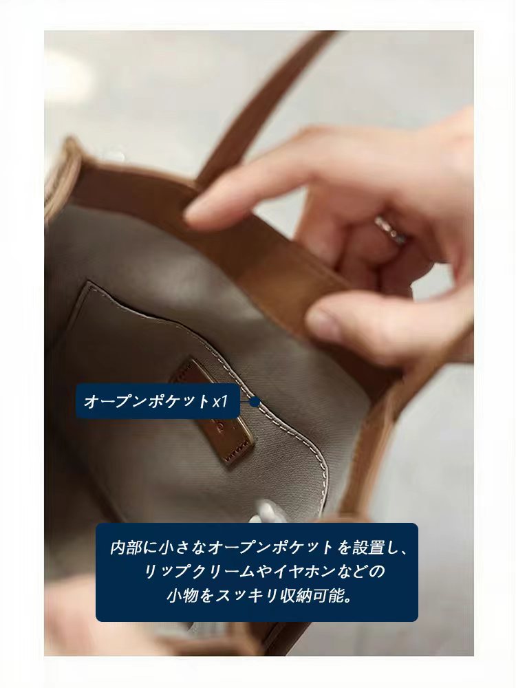 本革 トートバッグ QD746 イメージ16