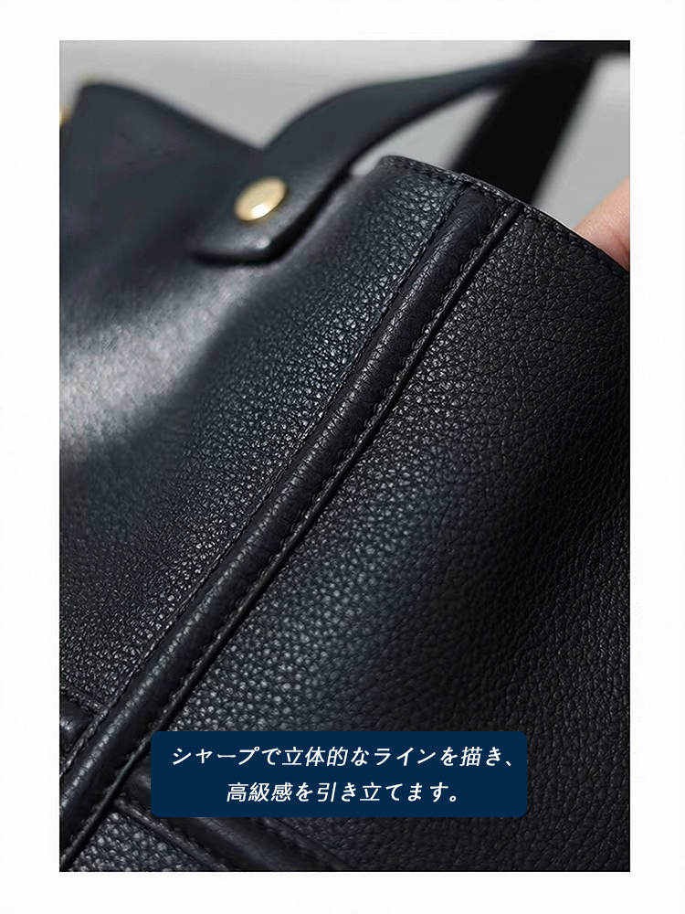 本革 ショルダーバッグ QD586 イメージ10