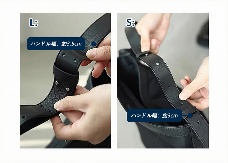 ナイロン×本革 ショルダーバッグ QD717 イメージ8