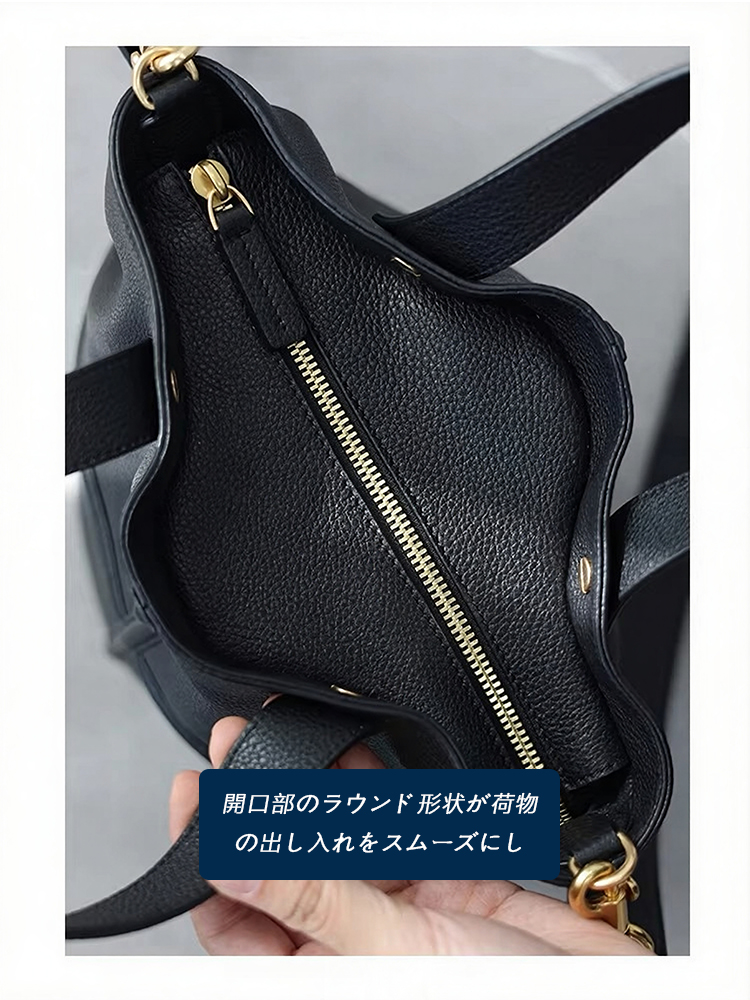 本革 ショルダーバッグ QD586 イメージ12