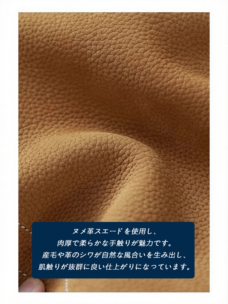 本革 植鞣しトートバッグ QD758 イメージ21