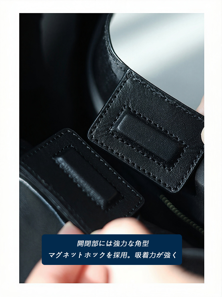 本革 ホーボーバッグ QD462 イメージ16