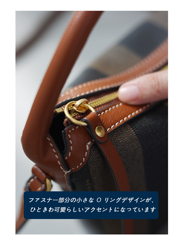 本革 ミニハンドバッグ QD669 イメージ13