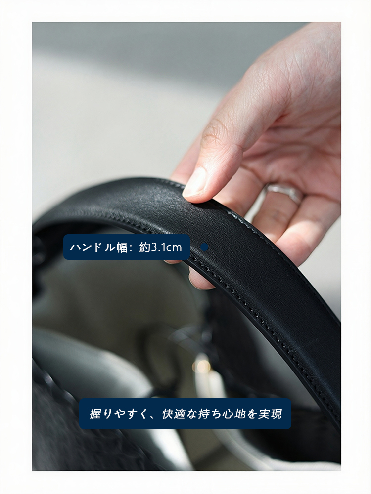 本革 編み込みショルダーバッグ QD600 イメージ13