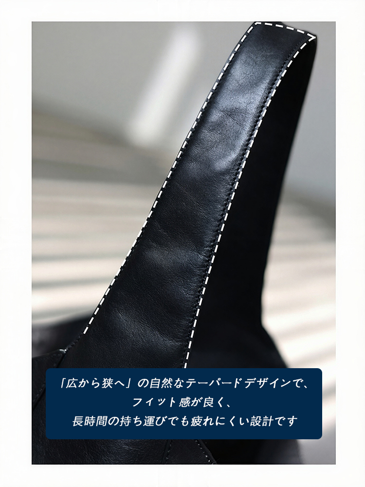 本革 ホーボーバッグ QD462 イメージ17