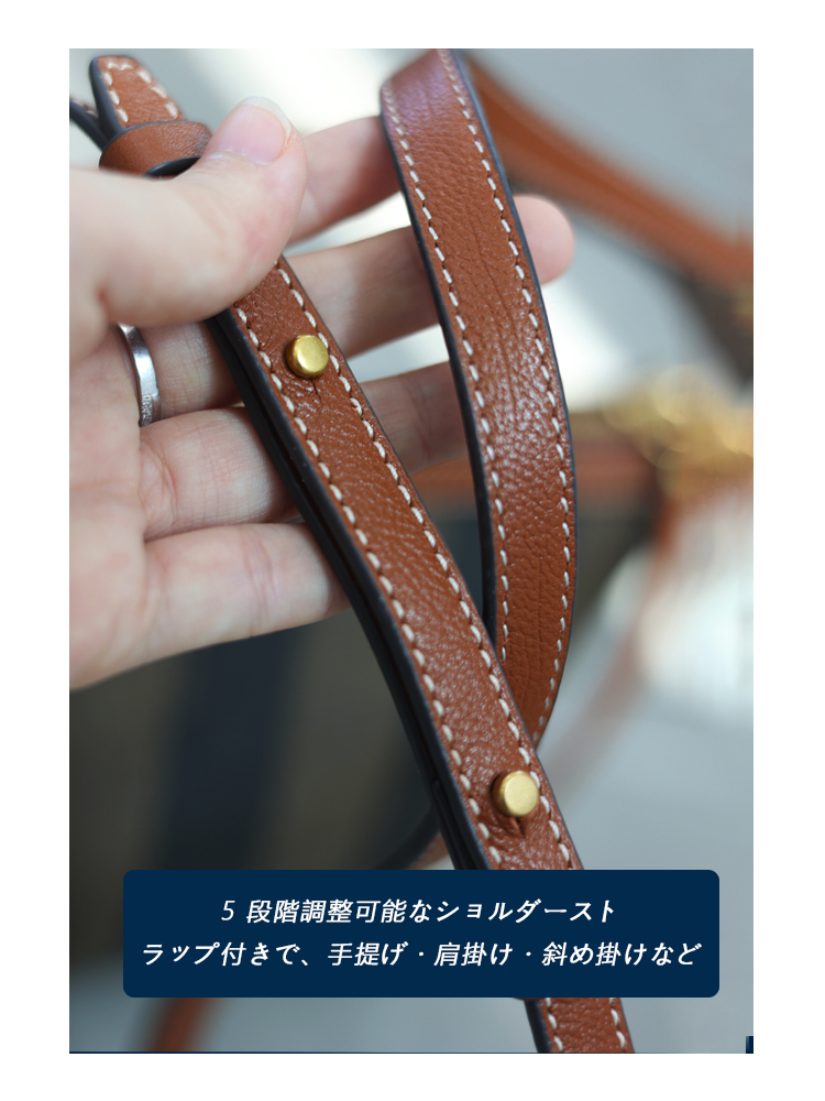 本革 ミニハンドバッグ QD669 イメージ14
