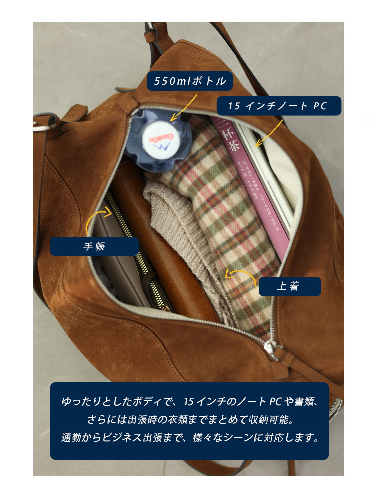 本革 ショルダーバッグ QD714 イメージ40