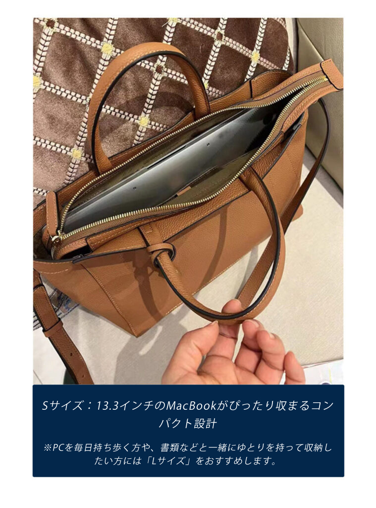 本革 トートバッグ QX996 イメージ16