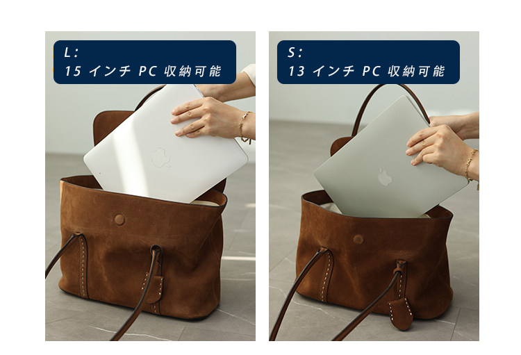 本革 トートバッグ QD802 イメージ17