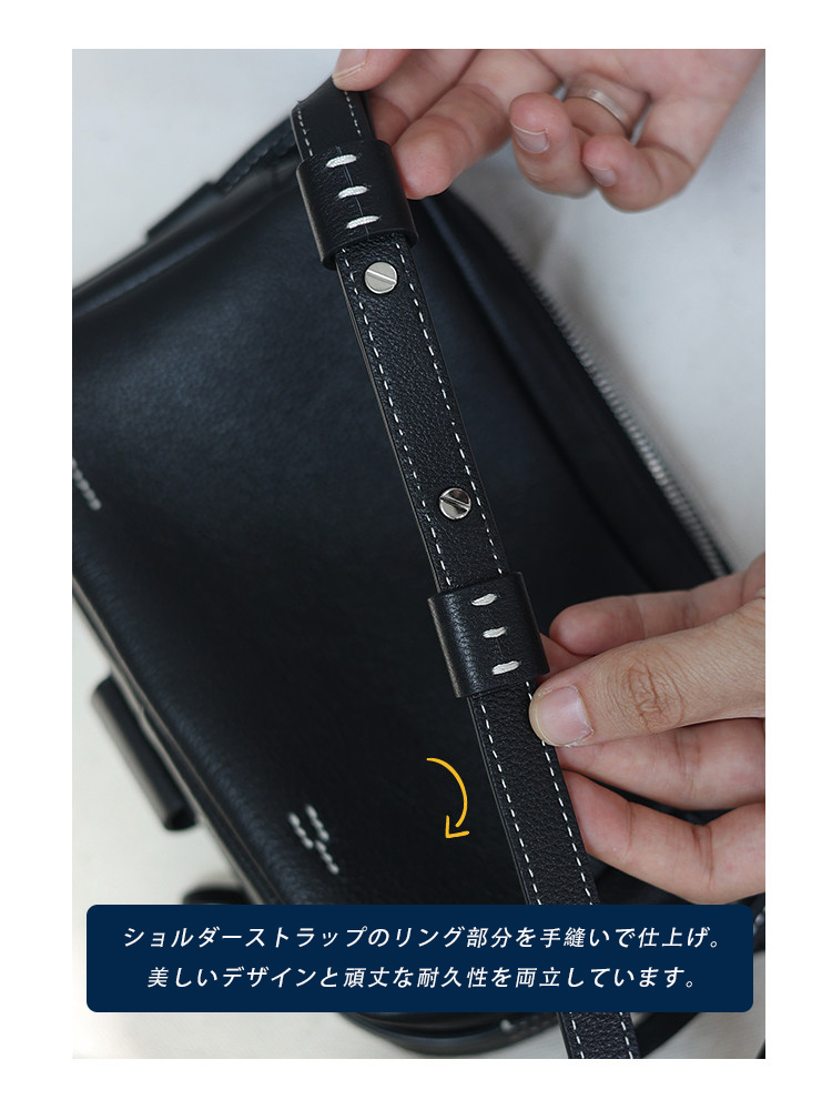 本革 ミニショルダーバッグ QD635 イメージ12