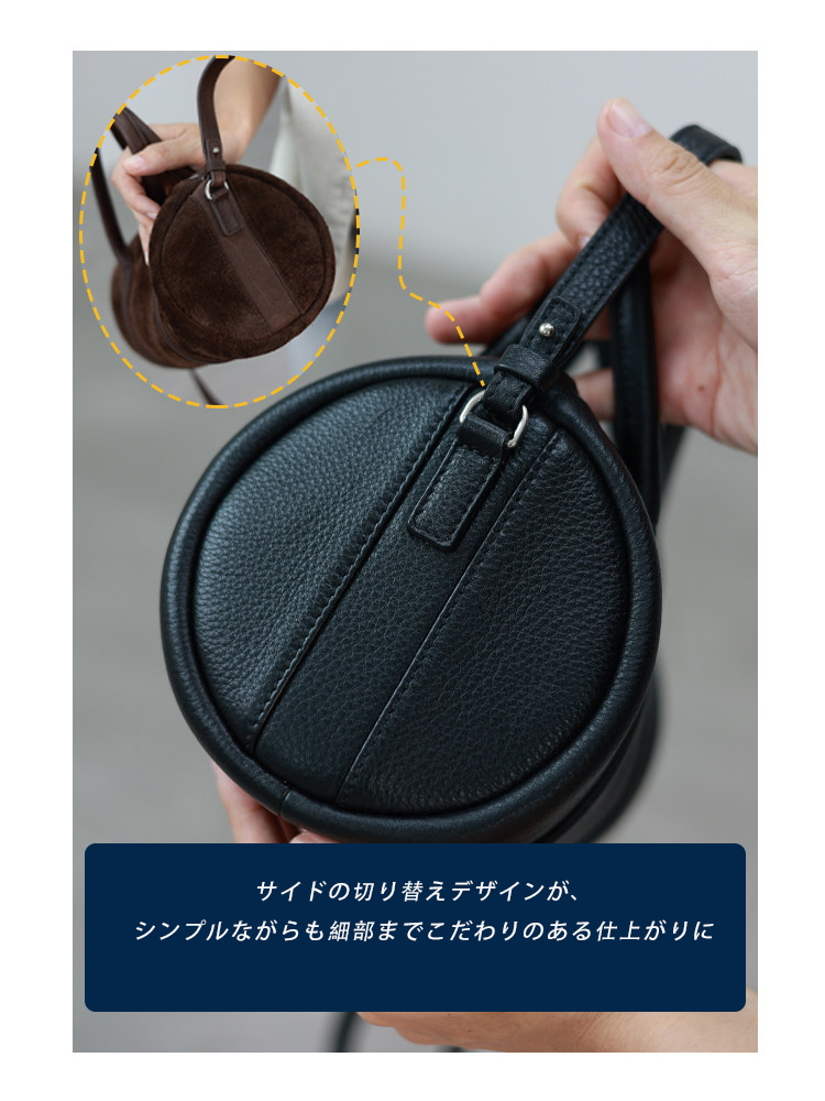 本革 ミニボストンバッグ QD779-1 イメージ20