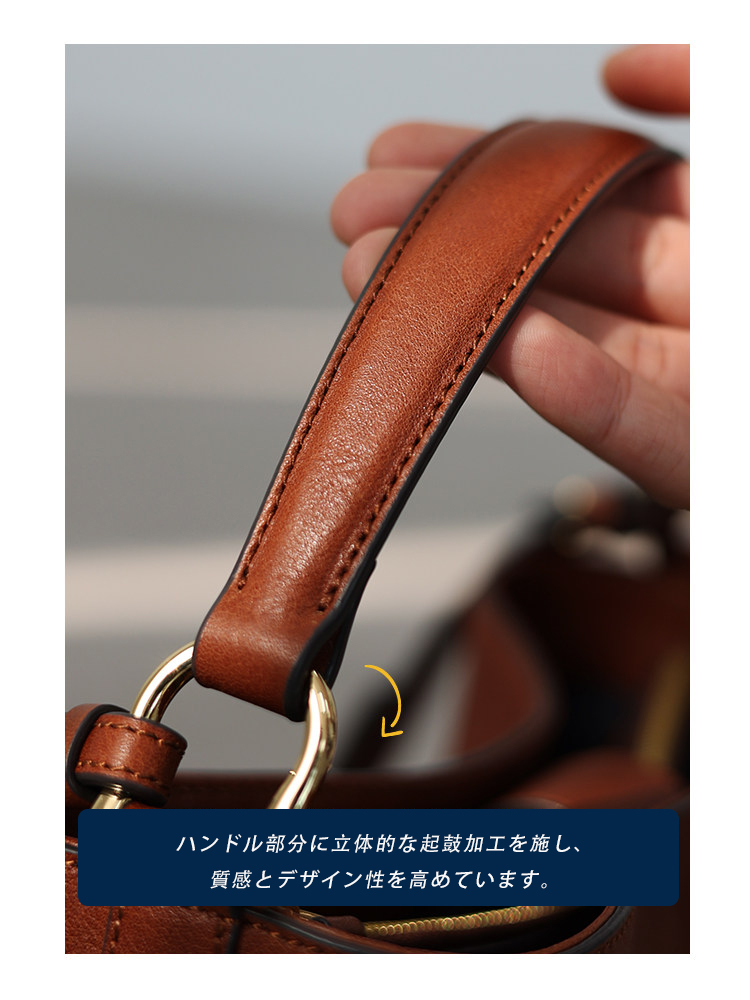 本革 ショルダーバッグ QD589 イメージ19