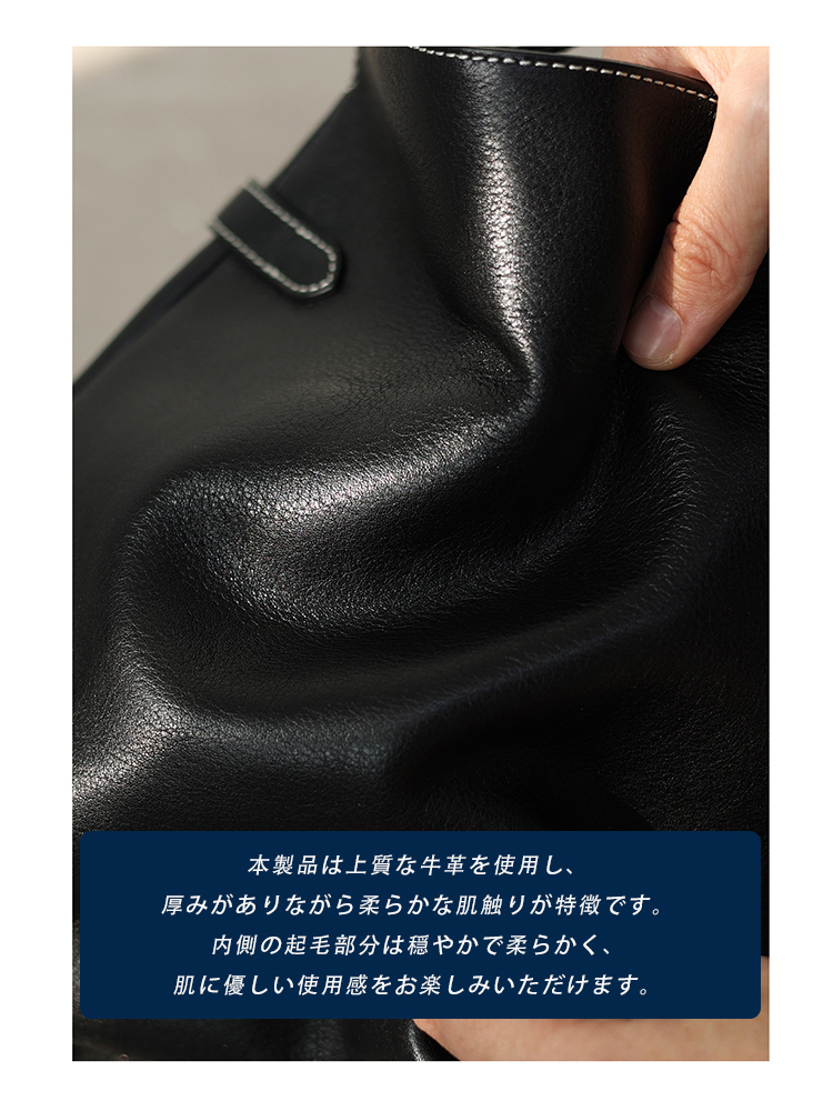 本革 ショルダーバッグ QD813 イメージ19