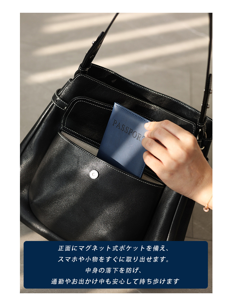 本革 ショルダーバッグ QD813 イメージ20