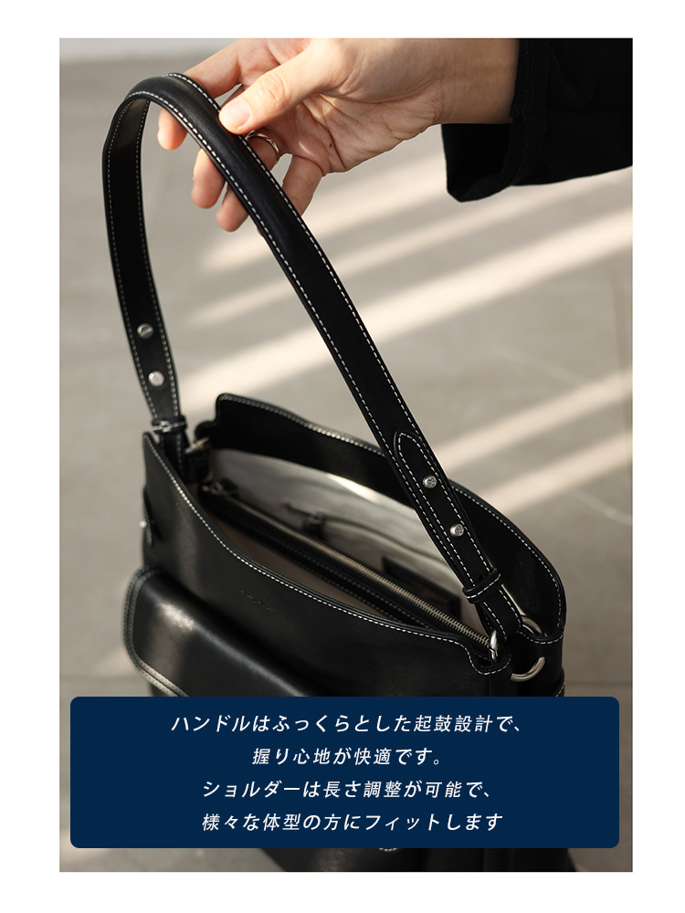 本革 ショルダーバッグ QD813 イメージ21