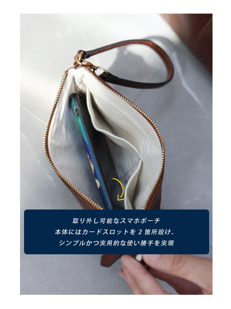 本革 トートバッグ QD448 イメージ21