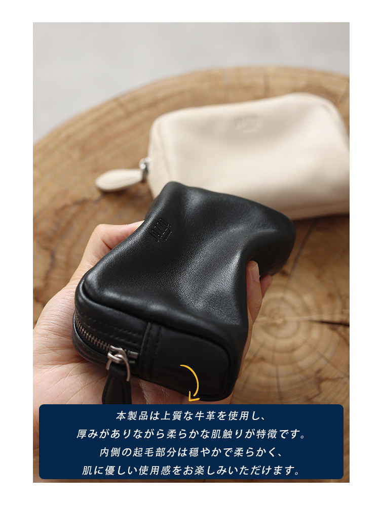 本革 ポーチ QD730 イメージ22