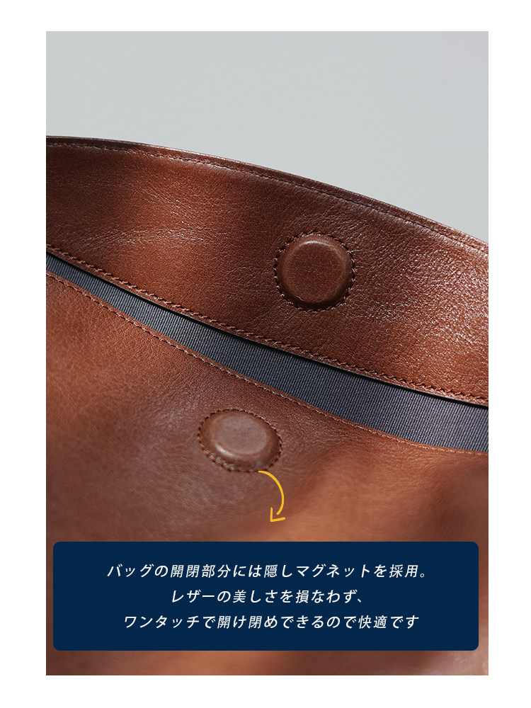 本革 ショルダーバッグ QD584 イメージ14