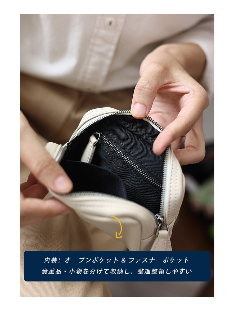 本革 ポーチ QD730 イメージ23