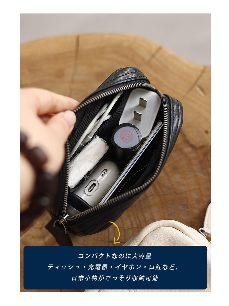 本革 ポーチ QD730 イメージ24
