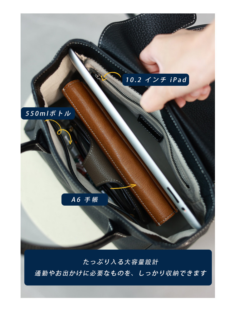 本革 ハンドバッグ QD781 イメージ17