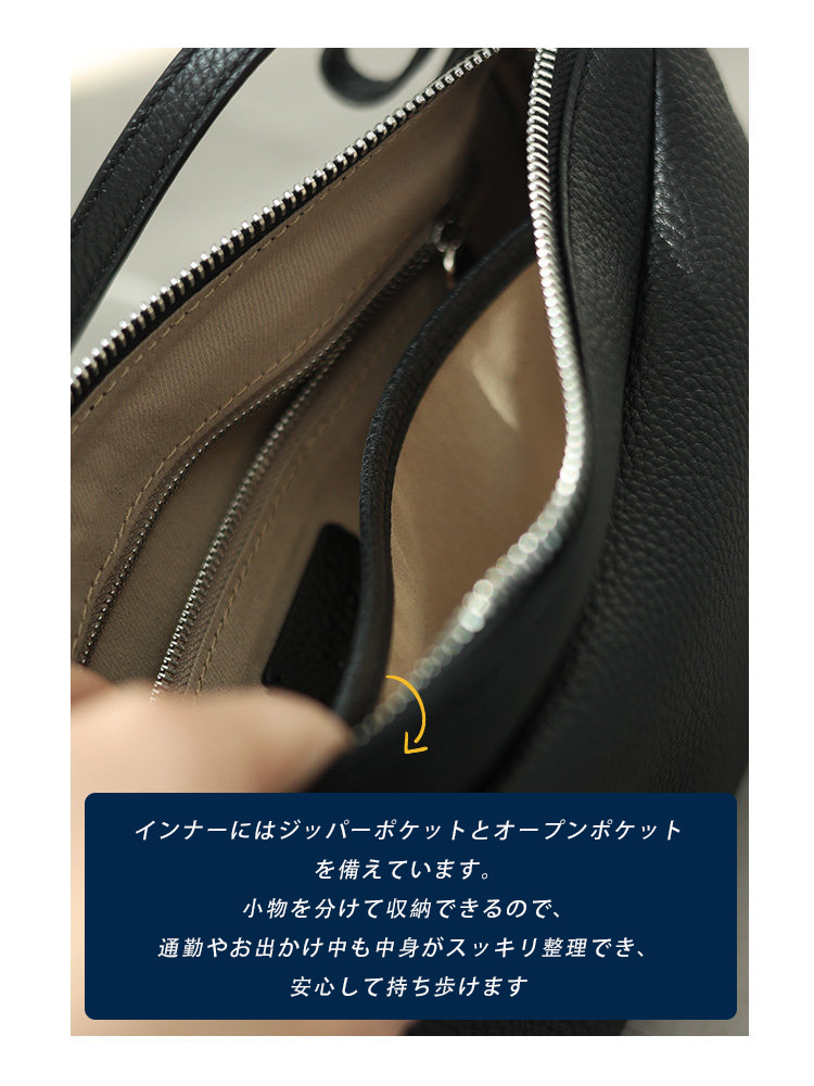 本革 ミニショルダーバッグ QD708 イメージ18