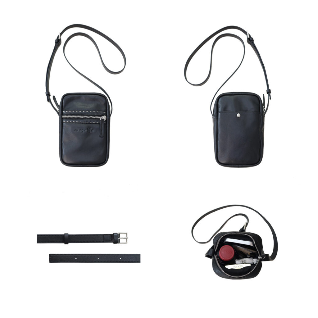 本革 スマホショルダー QD822 イメージ3