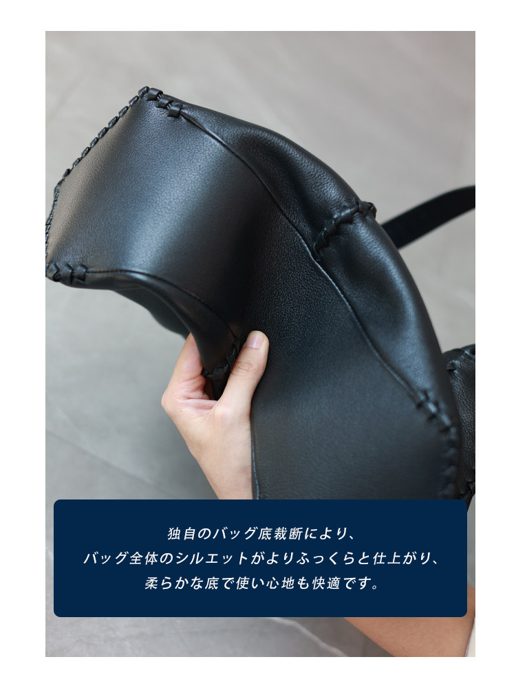 本革 編み込みトートバッグ QD704 イメージ14