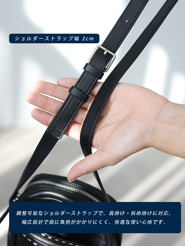 本革 スマホショルダー QD822 イメージ26