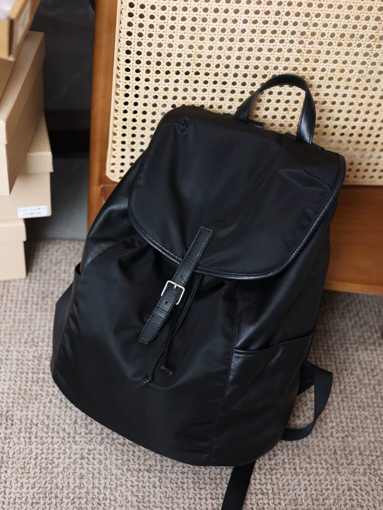 ナイロン×本革 リュック QD848 イメージ22